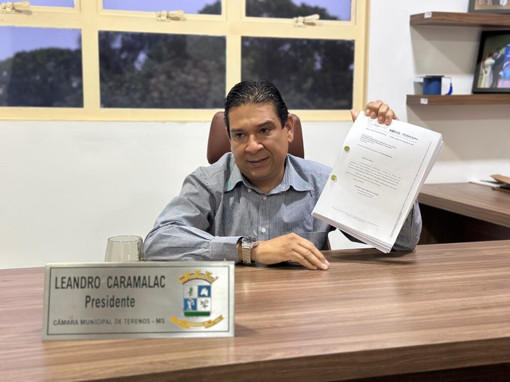 Leandro Caramalac-Presidente da Câmara municipal de Terenos