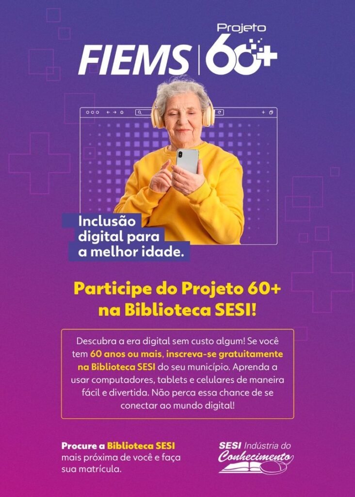 inclusao-digital-para-a-melhor-idade:-biblioteca-do-sesi-tem-curso-gratuito-em-aquidauana
