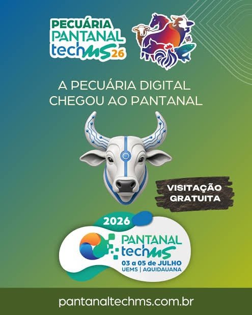 tecnologia-e-campo:-pantanal-tech-ms-2026-sedia-o-i-forum-brasileiro-de-pecuaria-de-precisao,-ia-e-sustentabilidade